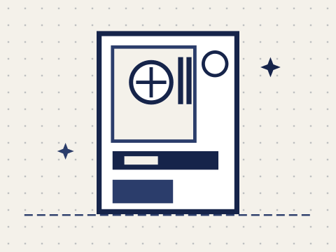 Ilustração de um gabinete aberto mostrando placa-mãe, cooler, memórias, placa de vídeo e fonte.